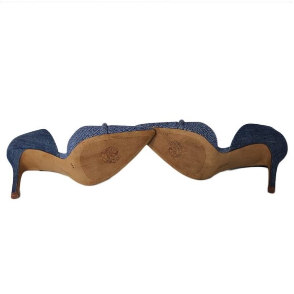 Vince Camuto Women's Adeilia Jean Blue /Indigo Shoes Size 8.5 M - Picture 3 of 11